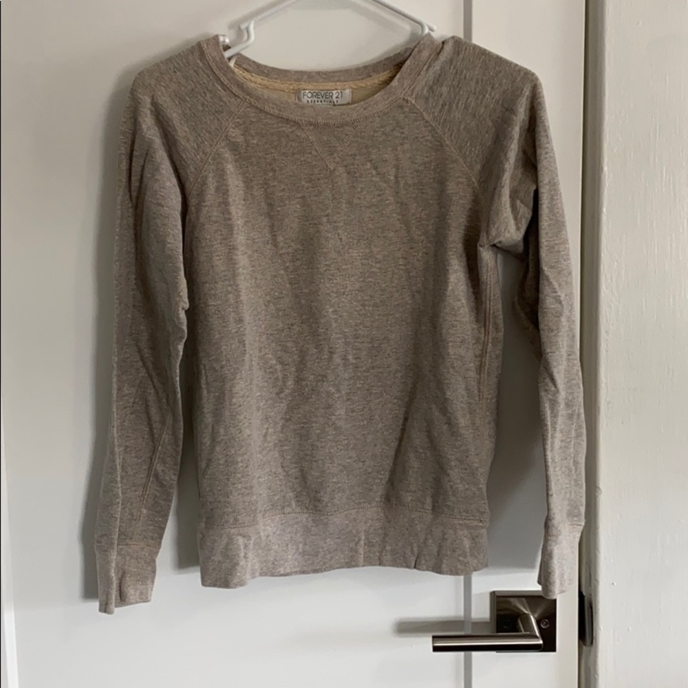 Open Back Sweatshirt